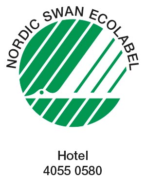 The Nordic Swan Ecolabel of Restaurant Freja and Hotel Matts.
